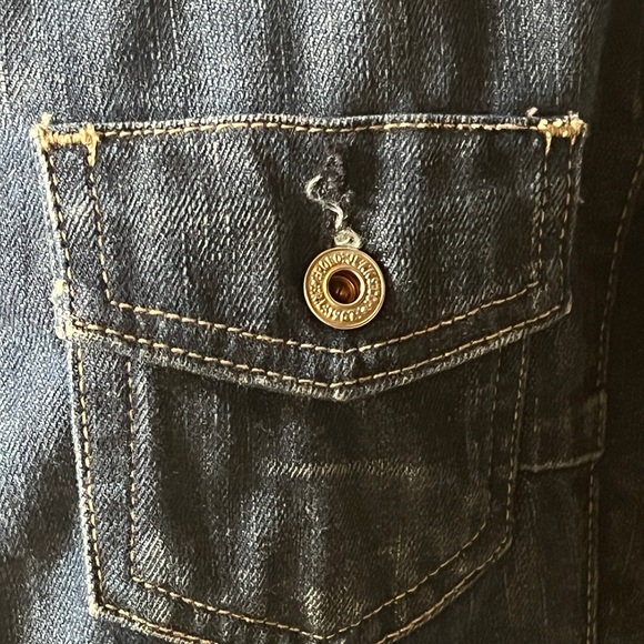 Ralph Lauren Polo Jeans Co. Denim Jacket Ladies Size Medium Style Julia - Picture 2 of 8